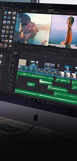 Équipe de production en studio