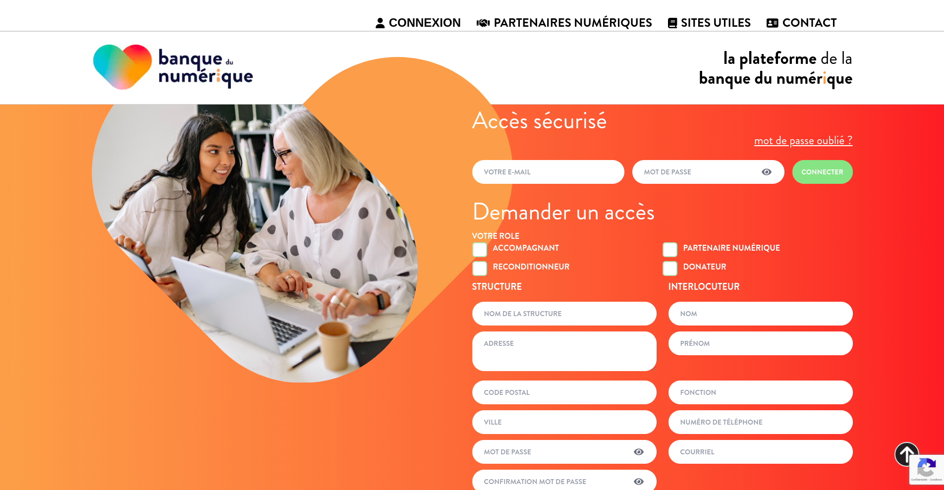 Banque du Numérique : Portail public & plateforme métier sécurisée