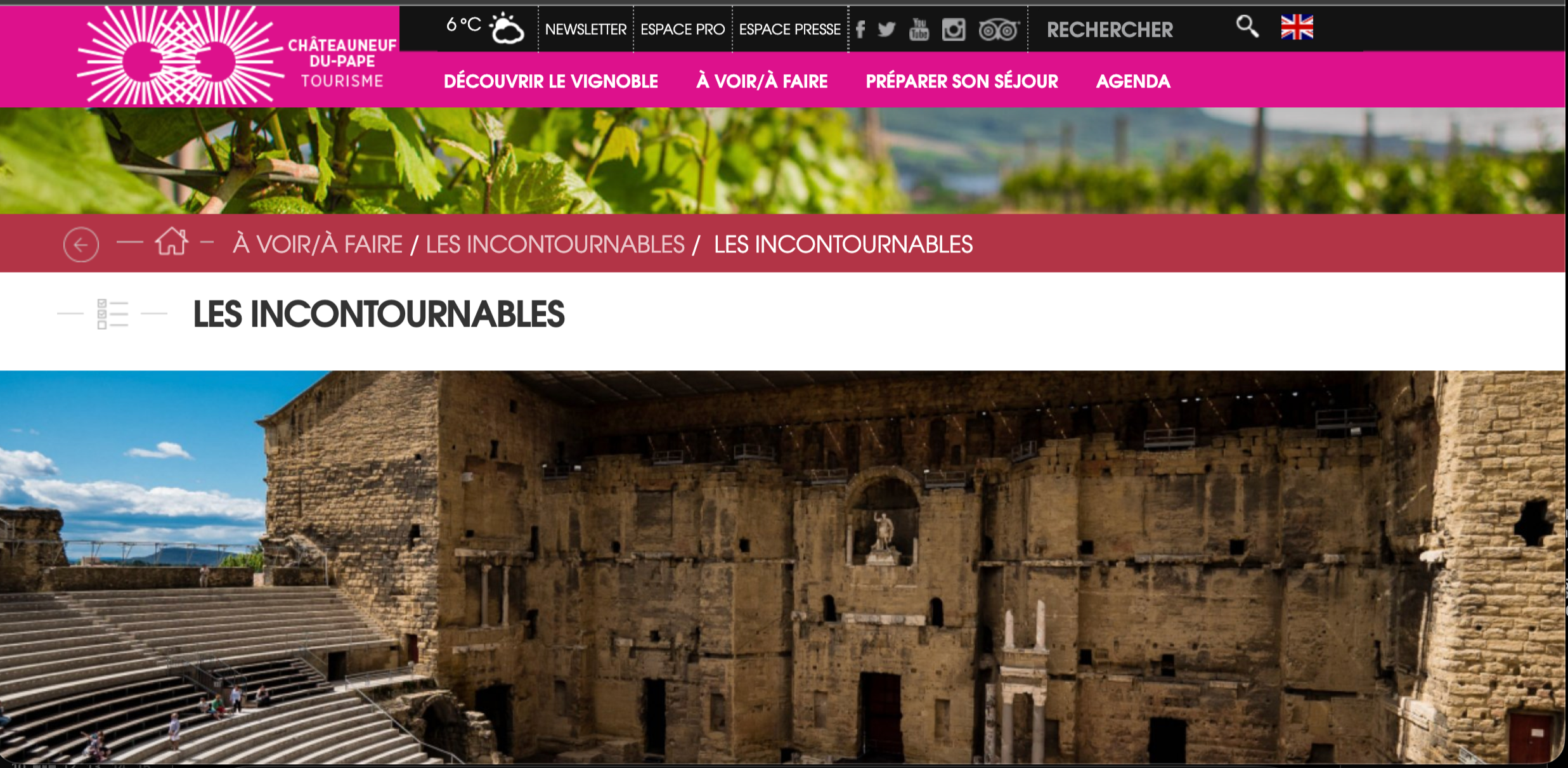 Chateauneuf du Pape - Orange