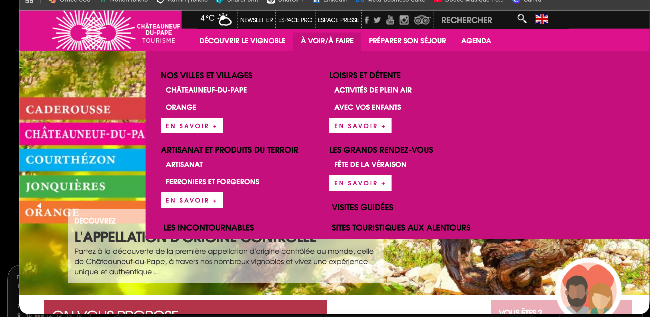 Chateauneuf du Pape - Orange